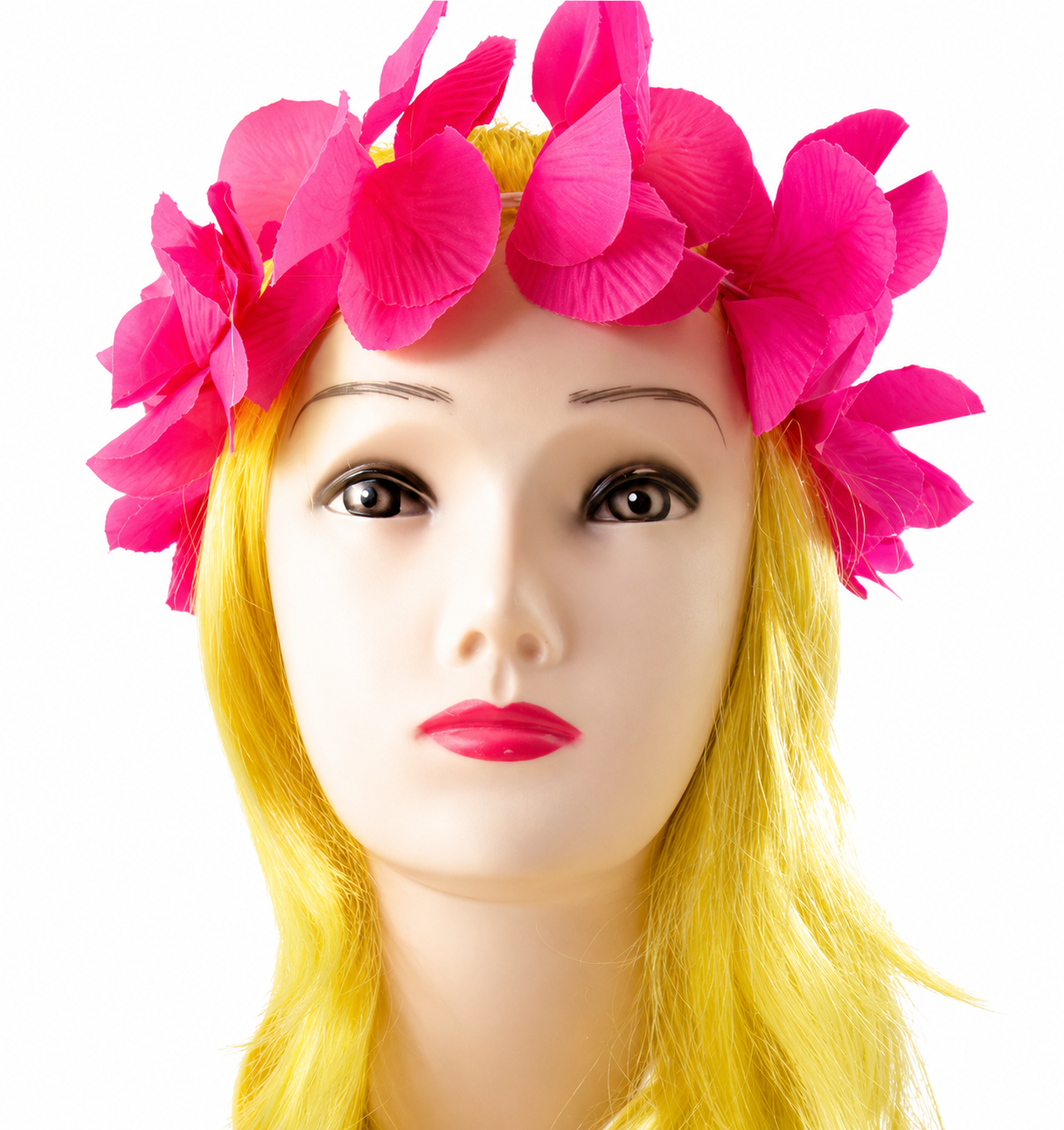 CINTILLO FLOR FLUOR FUCSIA