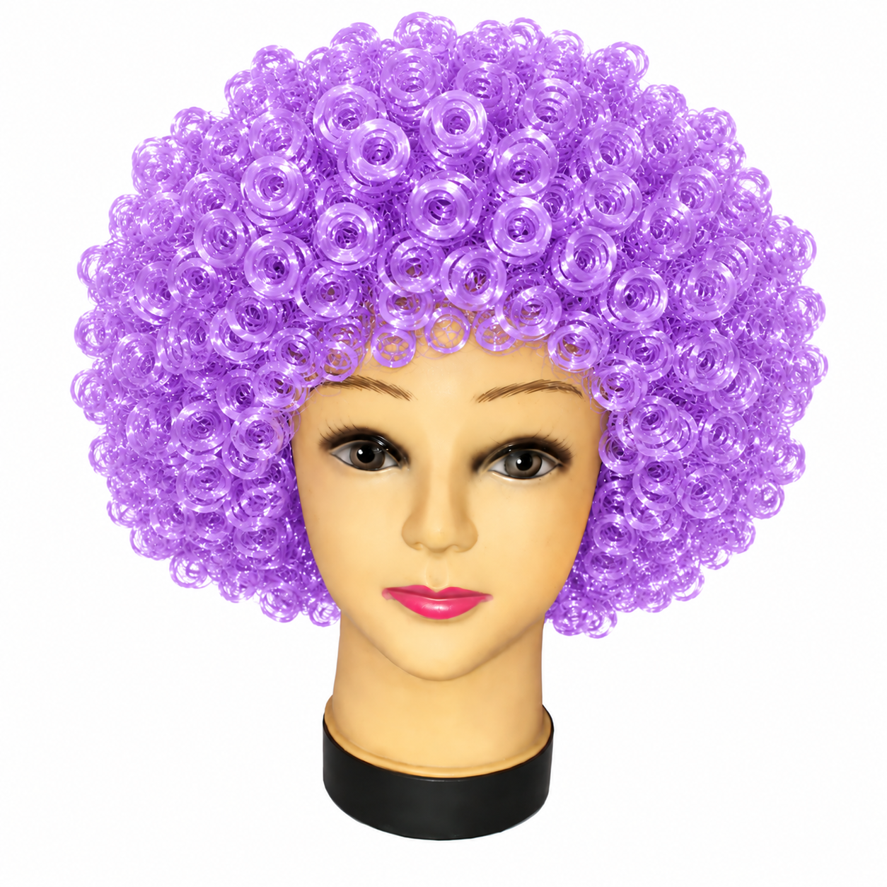 PELUCA AFRO LILA