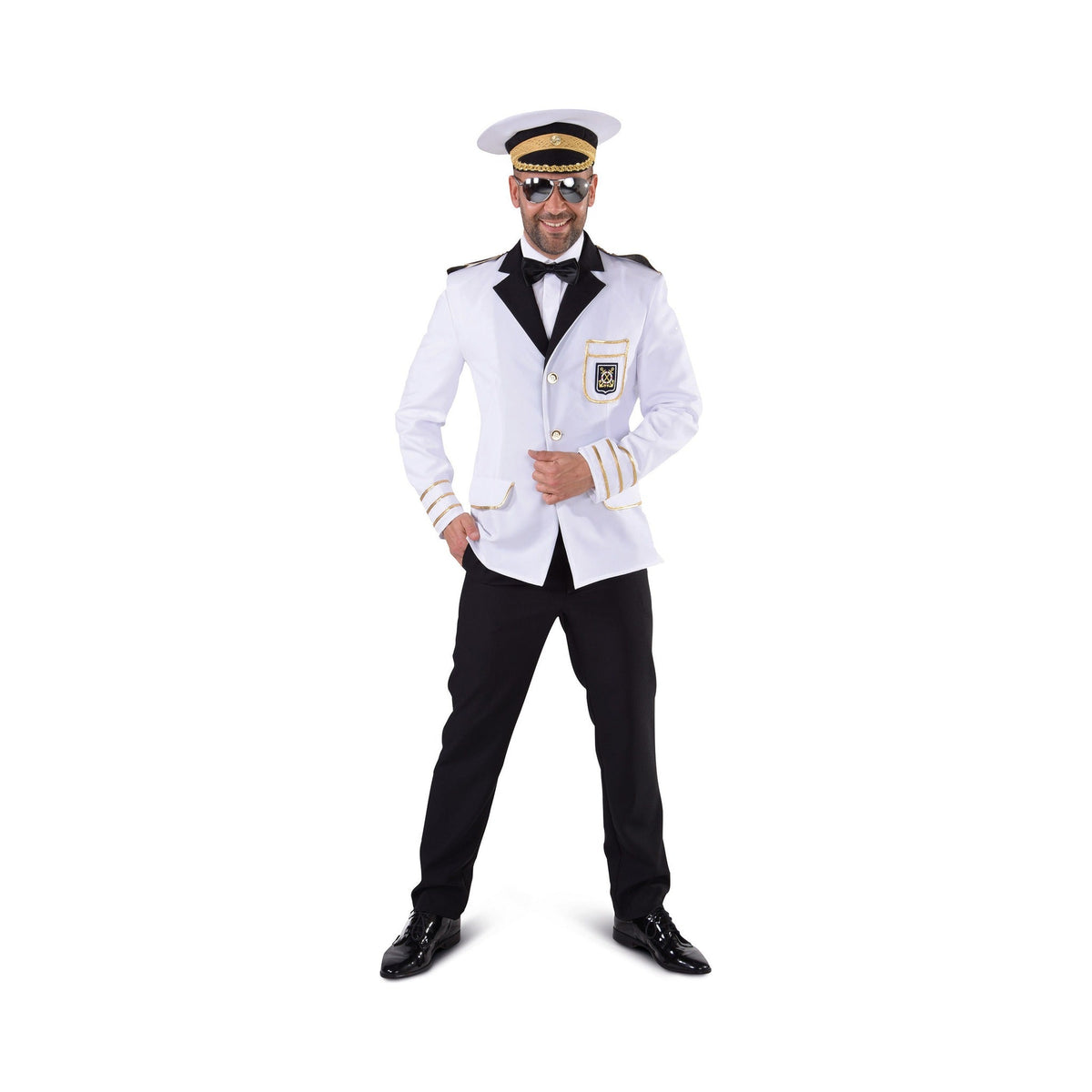 Chaqueta Capitán Blanca Hombre - Don Cotillón
