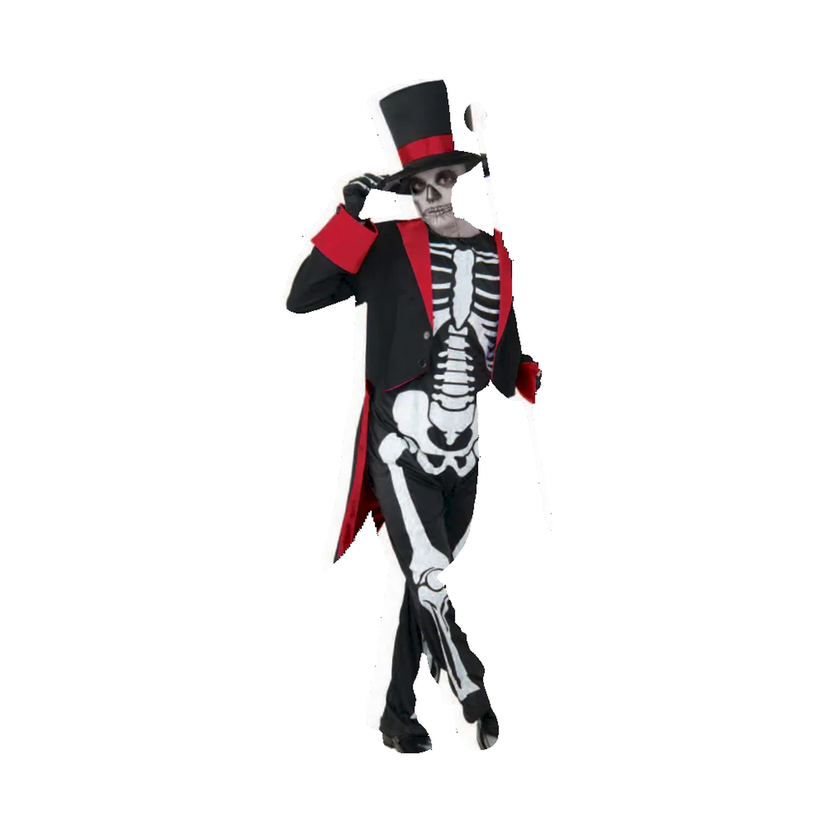 Disfraz Esqueleto Elegante Niño - Don Cotillón