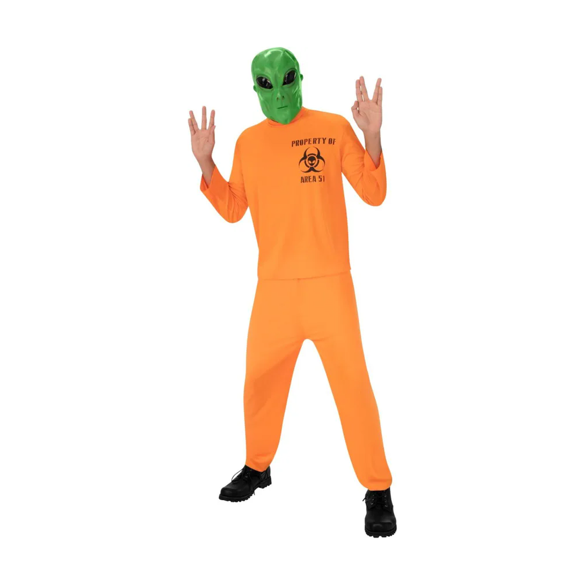 Disfraz Extraterrestre Área 51 Hombre
