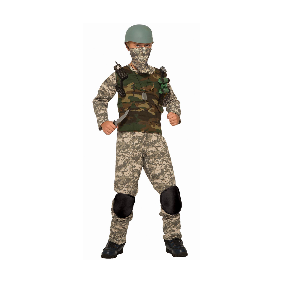Disfraz Soldado Camuflaje Niño