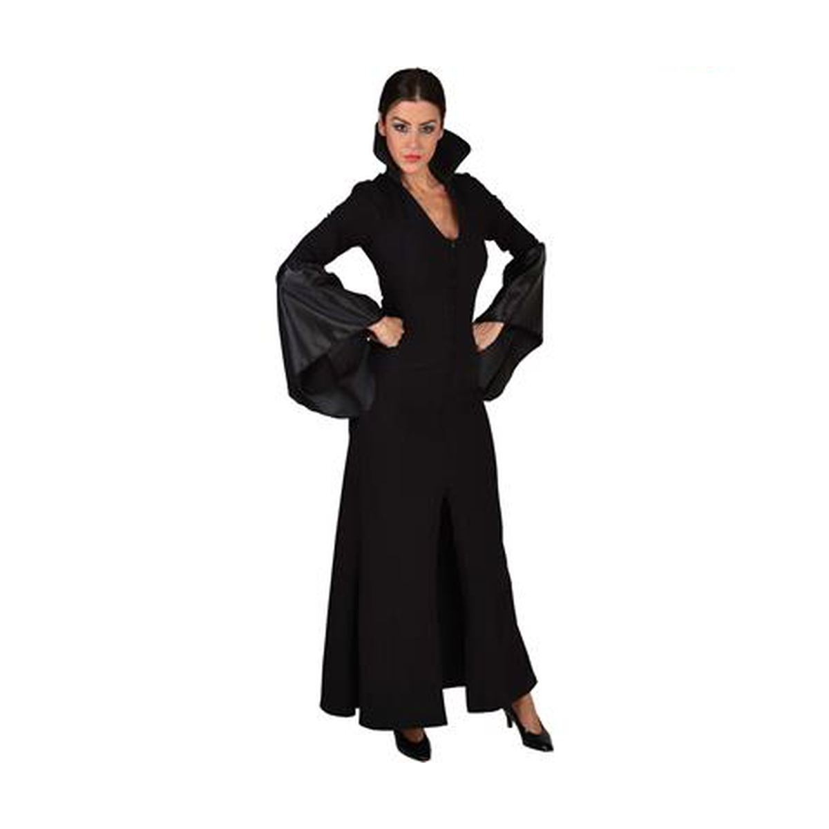 Disfraz Vestido Vampira Negro Mujer - Don Cotillón