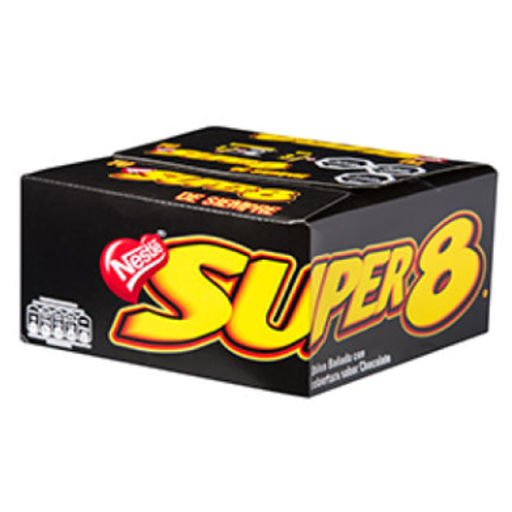 Super 8 Nestlé oblea display 24 unidades