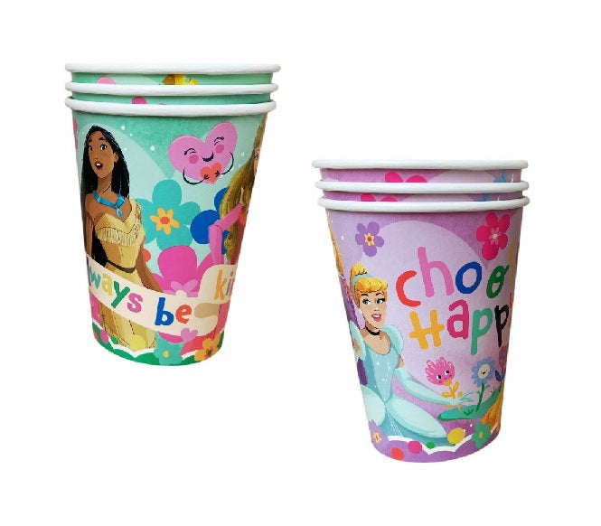 Vasos Princesas Disney x 6unidades.