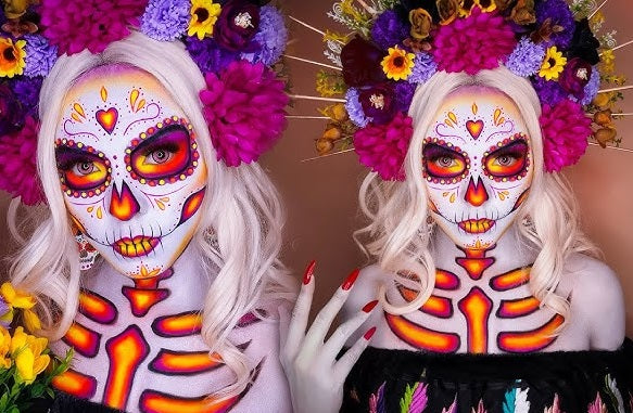 Set 6 maquillaje pintacaritas colores