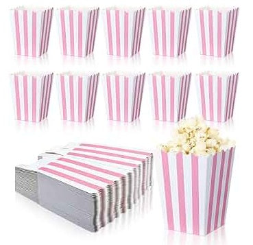 Cajita Popcorn Rayas X 12.