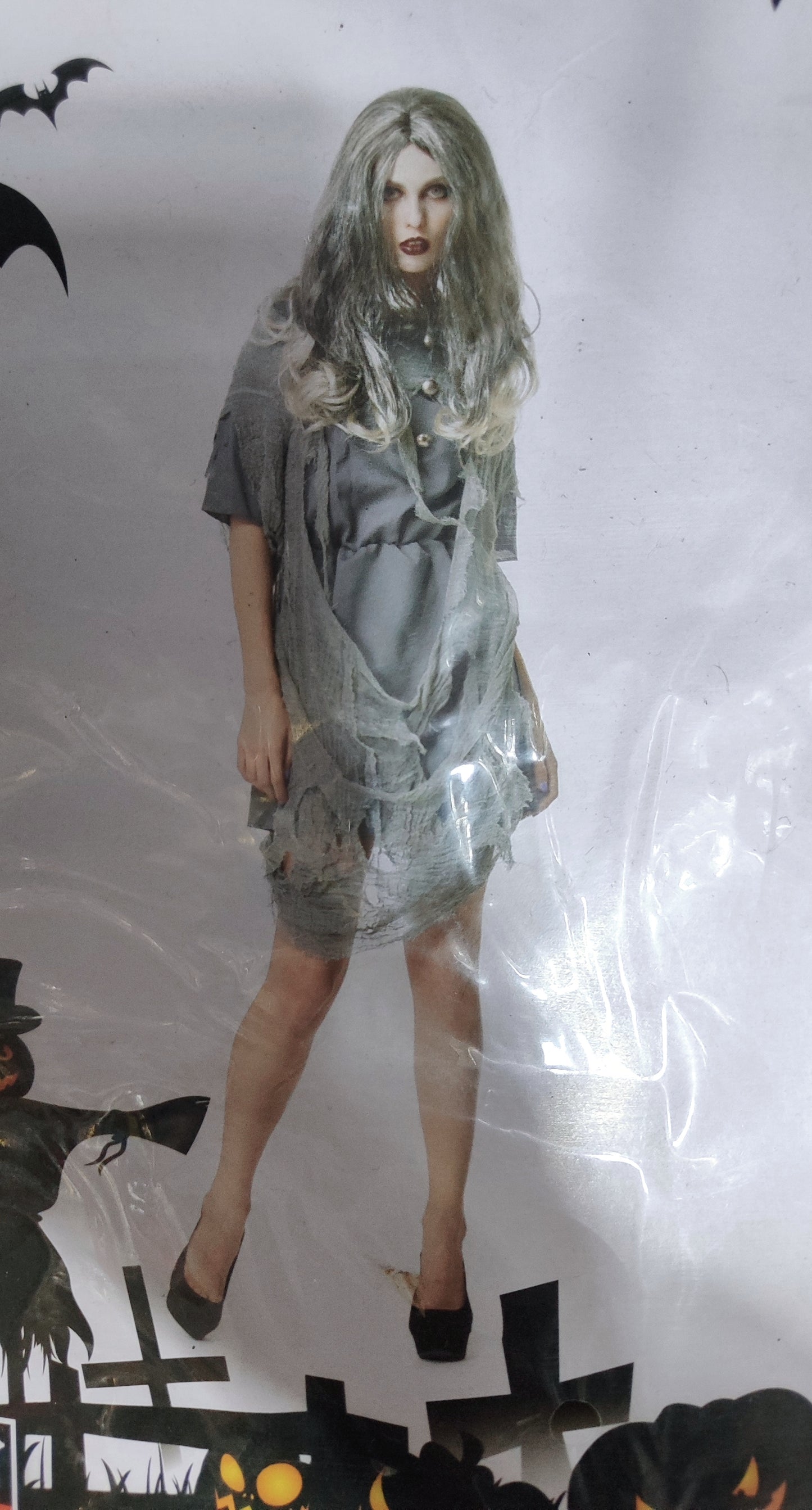 Disfraz de Zombie Mujer. Adulto