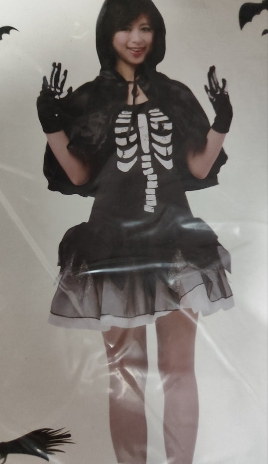 Disfraz Esqueleto Tutú Mujer.