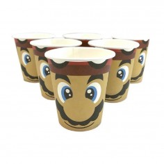 Set 6 vasos mario