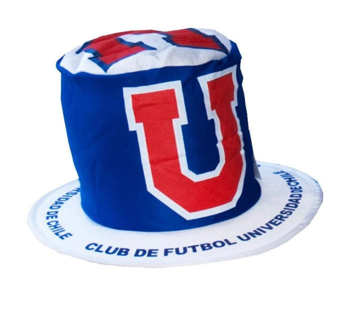 Gorro tela futbol Universidad de Chile