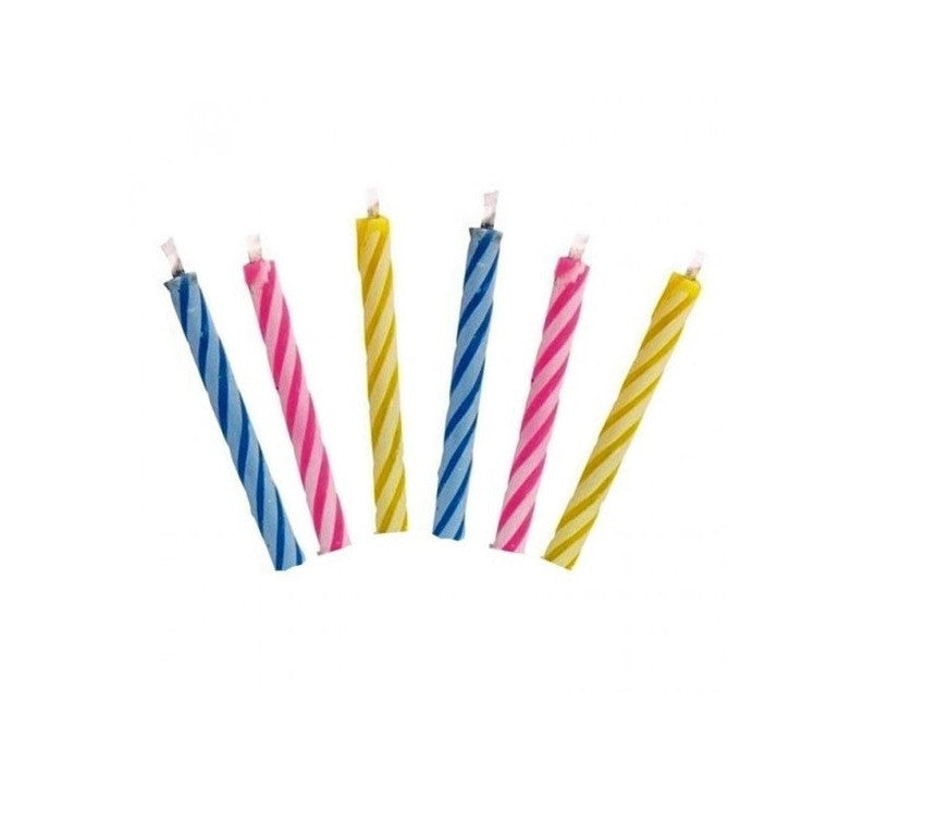 10 Velas mágicas multicolor