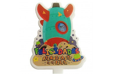 Vela Cumple Espacial