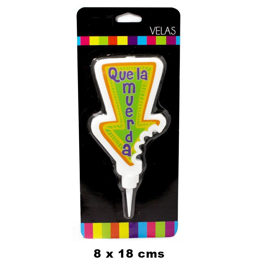 Vela Diseño Que La Muerda