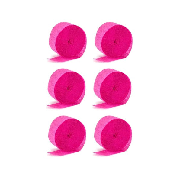 Festón Fucsia x6