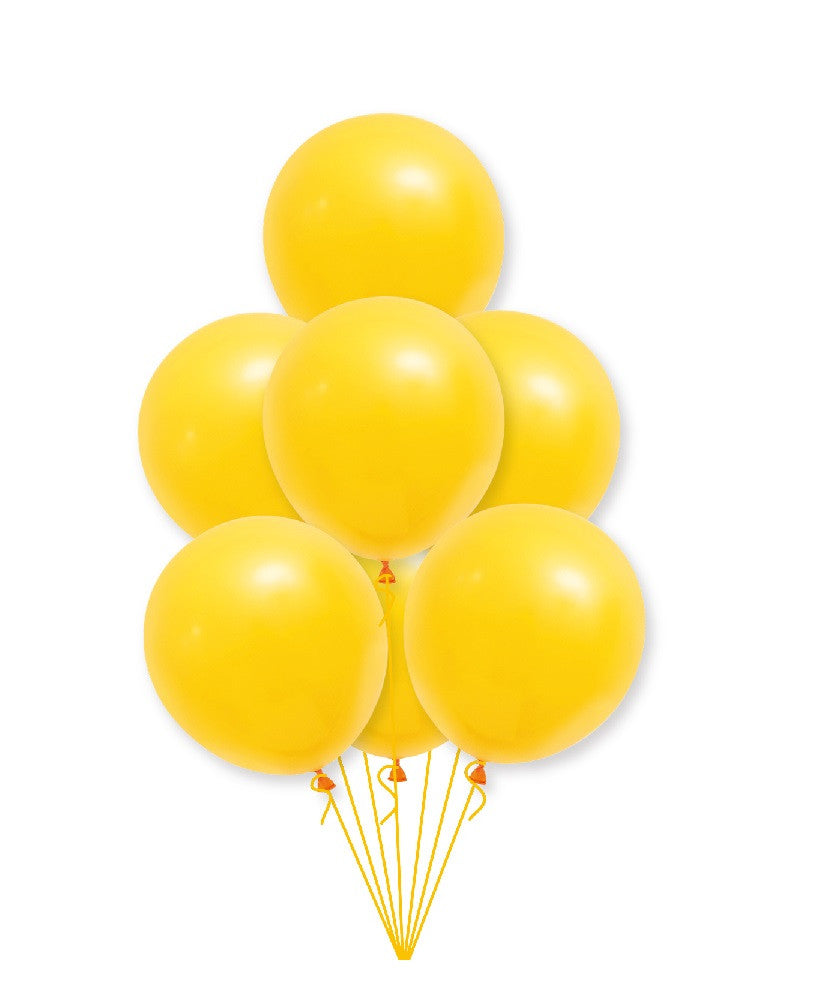 Globo Latex 25 unidades R9 Amarillo