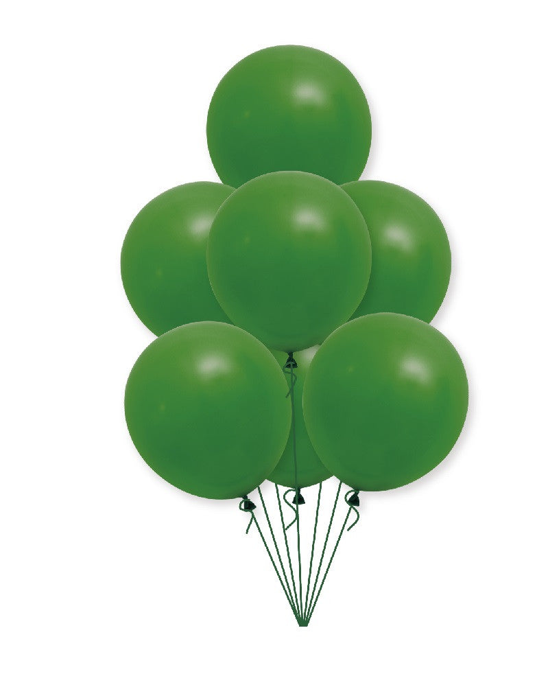 Globo Latex 25 unidades R9 Verde Obscuro