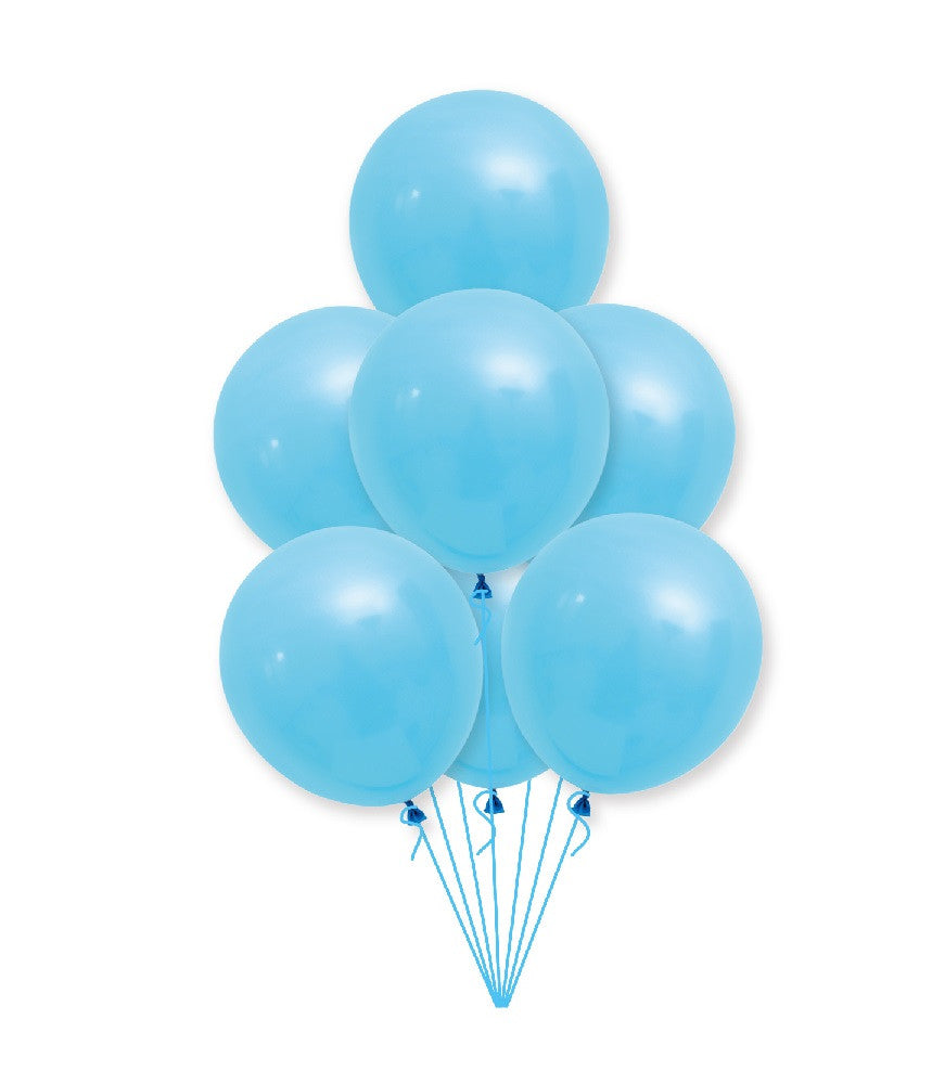 Globo Látex 50 Unidades R9 Celeste