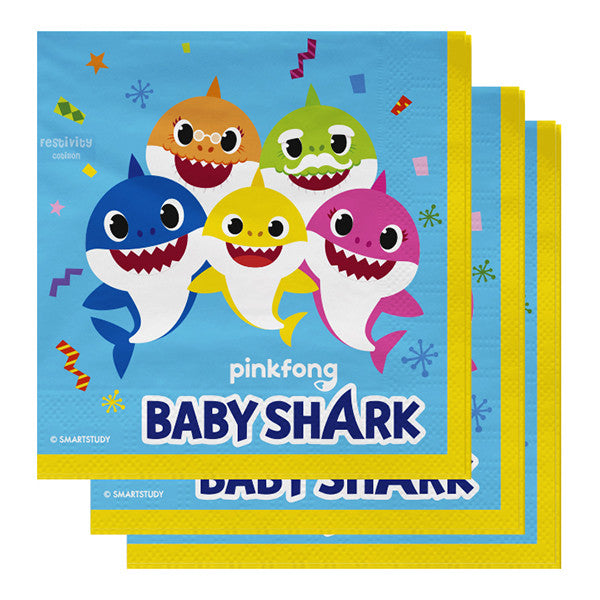 Servilletas Baby Shark