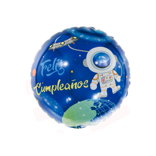 Globo Feliz Cumpleaños Astronauta