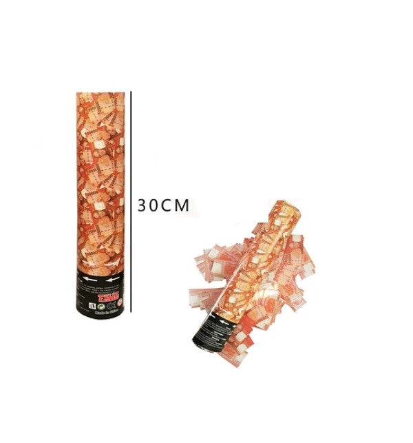 Lanza Confeti Dinero 30cm