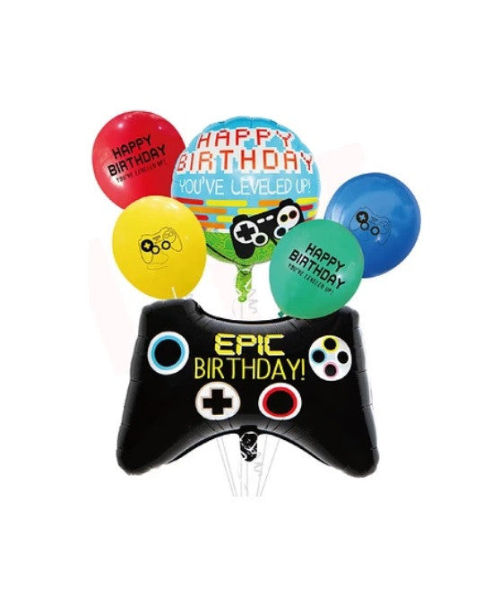 Bouquet globos Joystick 6pcs