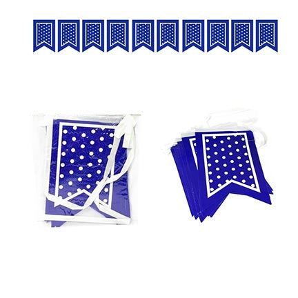 Banner Polka Azul
