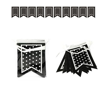 Banner Polka Negro
