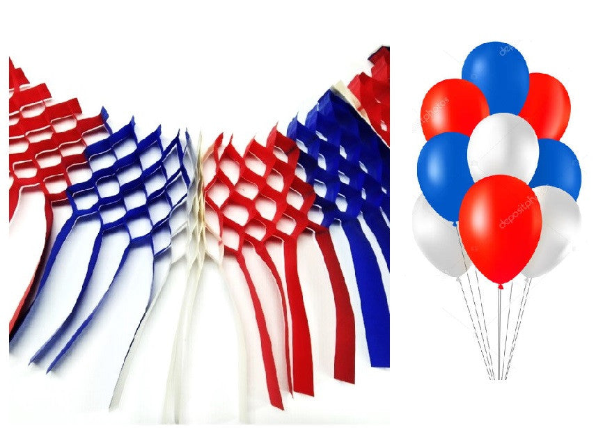 Set decoracion Guirnalda y Globos