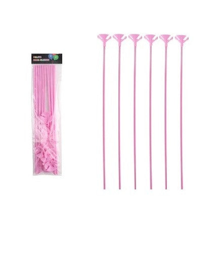 Barillas De Globos Rosado
