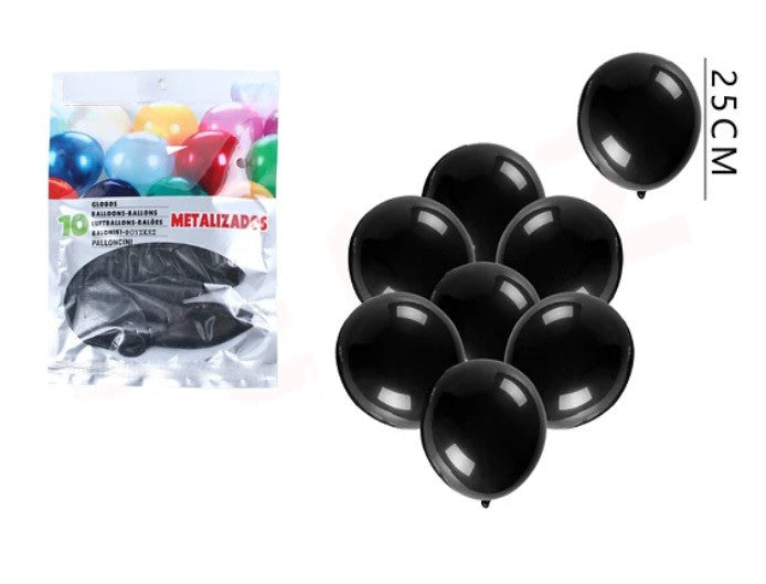 Globos Metalizados Negro
