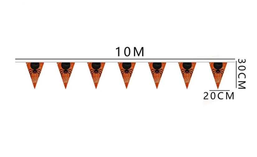 Banderin Halloween 10metros