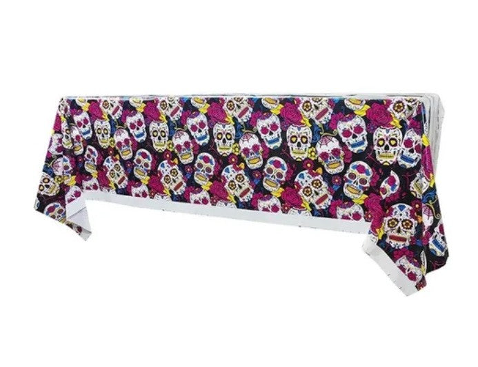 Mantel Halloween Catrina 220cm x 132cm Mexicana