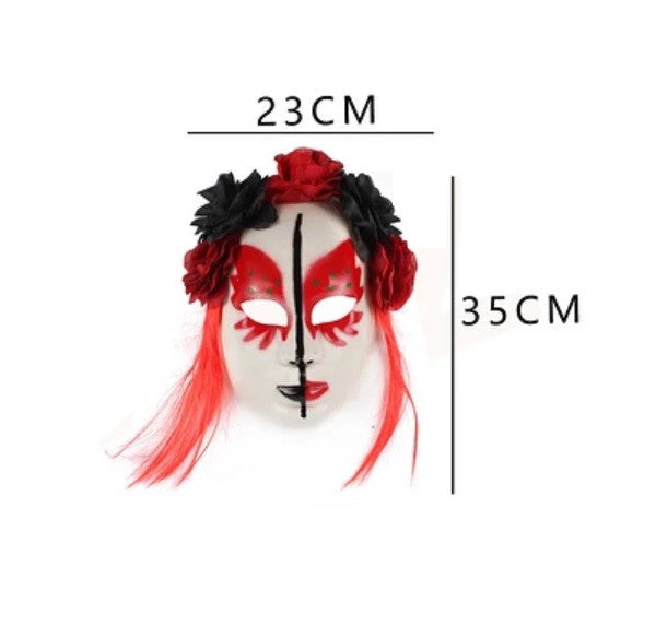 Mascara Catrina Halloween Mexicana