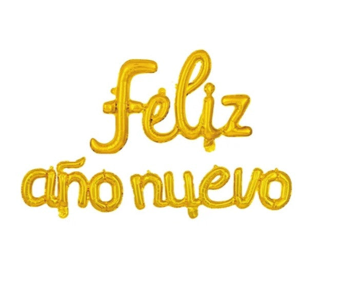 Set De Globos Feliz Año Nuevo