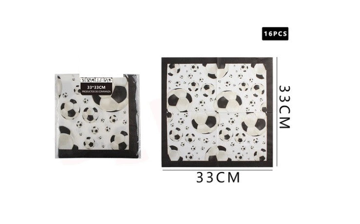 Servilletas Futbol 16uni