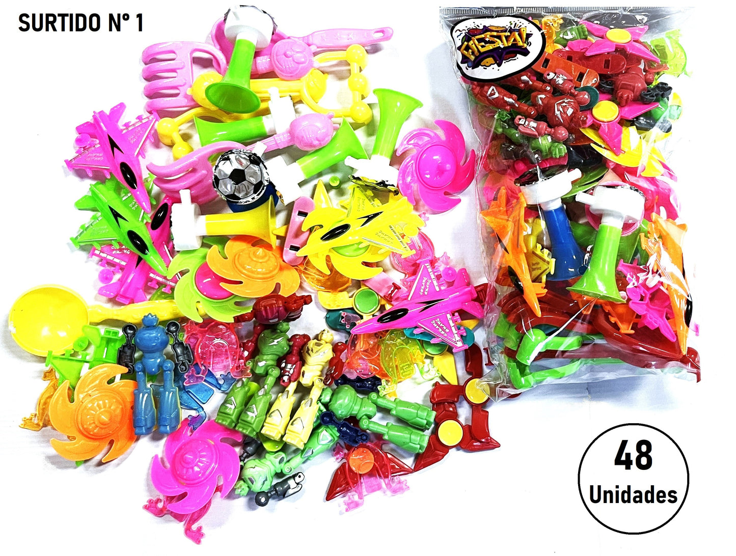 Pack 48 sorpresas surtidas N1