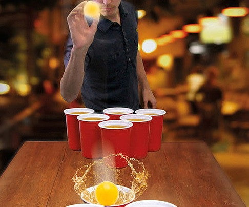 Juego Beer Pong 15 piezas