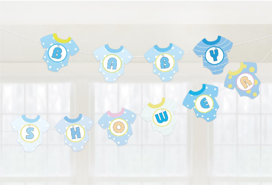 Banner Bodys Baby Shower Niño