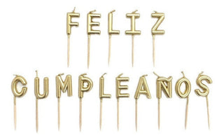 Velas y toppers