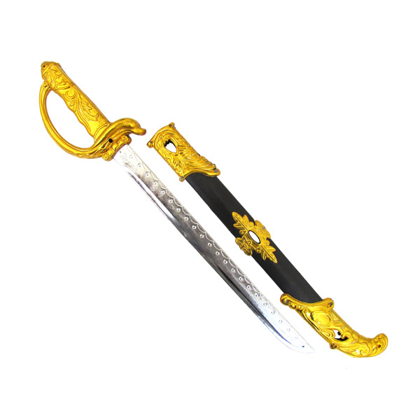 Espada Tipo Sable Con Vaina 61cm. - Accesorios de Disfraz