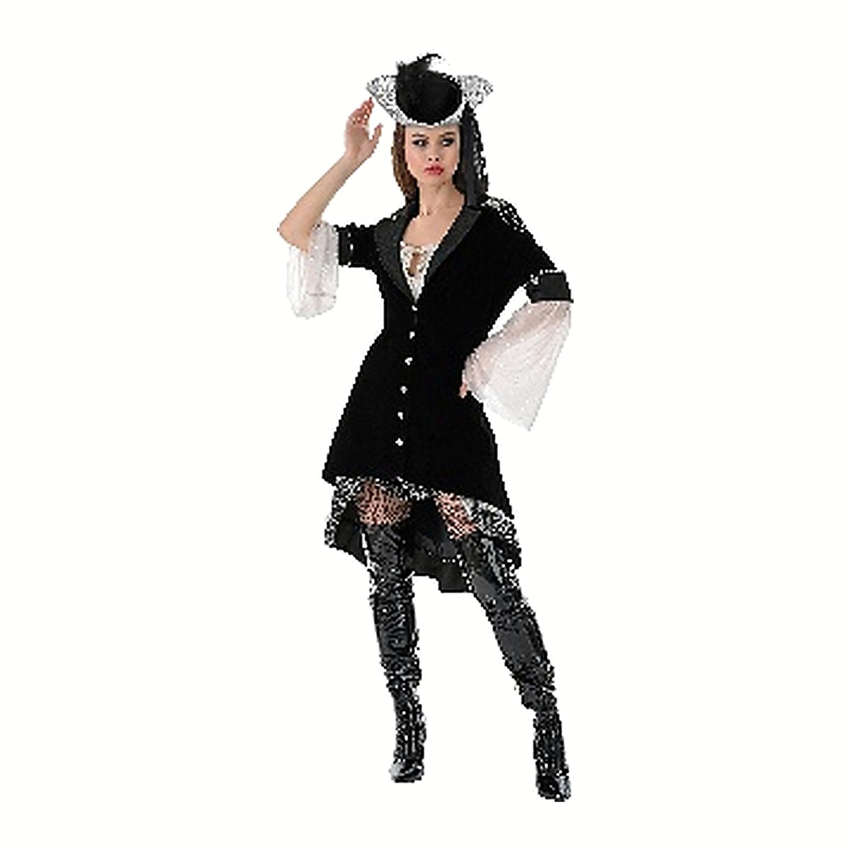Chaqueta Pirata Glam Mujer