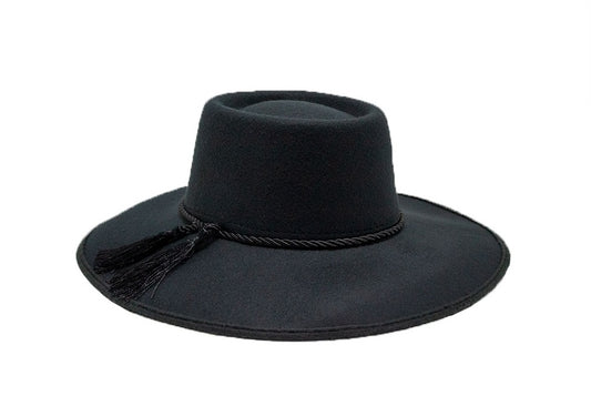 SOMBRERO HUASO ELEGANTE GRANDE 37.5X35X10.5 CM