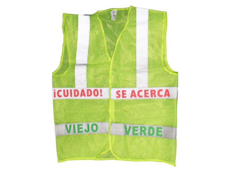 Chaleco Reflectante Viejo Verde