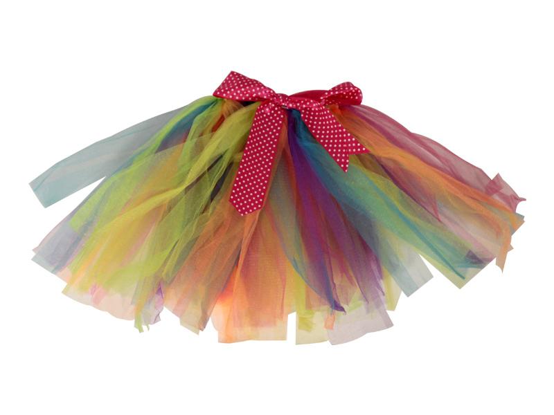 Tutu Multicolor 30 Cm - Airy - Carnaval Online