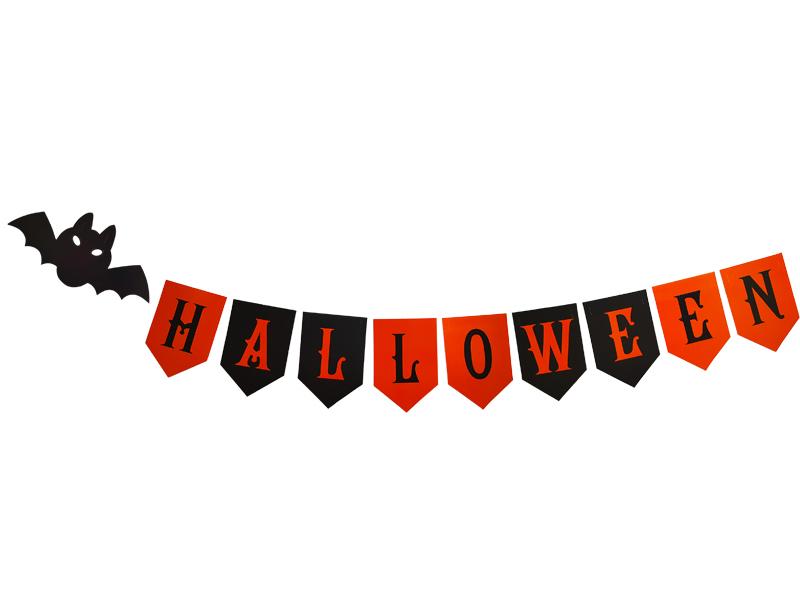 Guirnalda Halloween Murcielagos - Airy - Carnaval Online