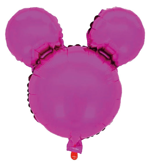 Globo foil orejas Mouse Fucsia