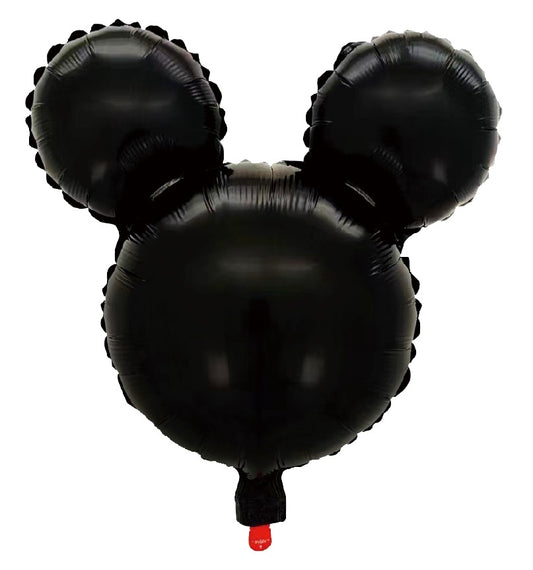 Globo foil orejas Mouse negro