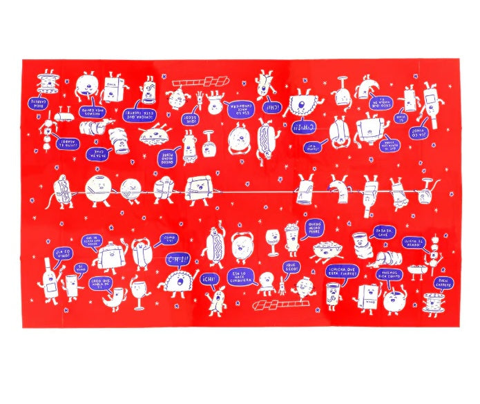 Mantel Plástico Dieciochero De Chile Ingesman 110x180cm