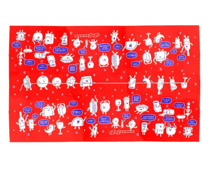 Mantel Plástico Dieciochero De Chile Ingesman 110x180cm
